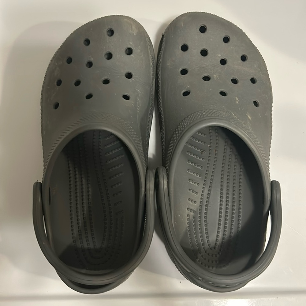Boys Crocs.  In great used condition.